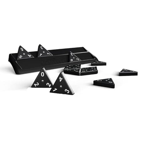 Triominos Onyx Edition black tiles and gameplay