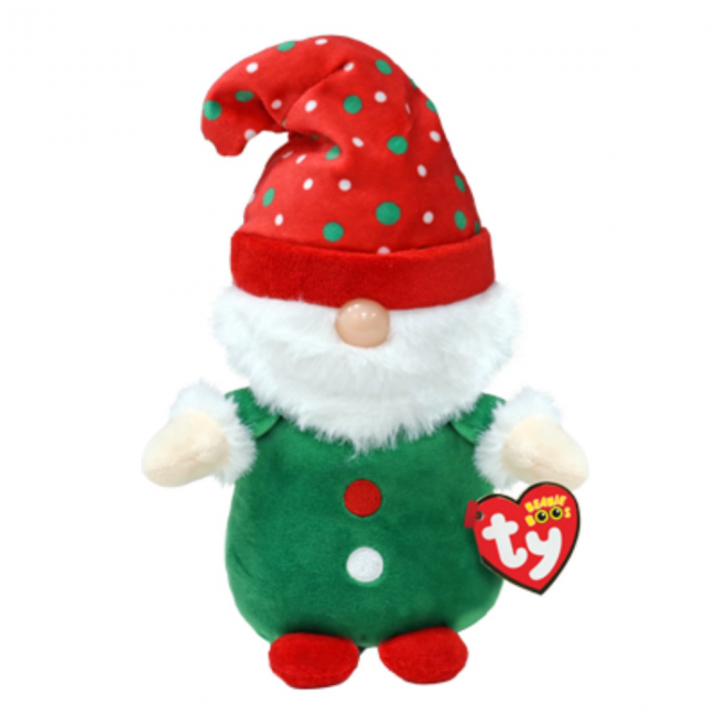 TY Beanie Boos | Gnolan the Green Gnome | Regular