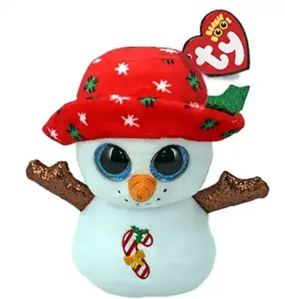 TY Beanie Boos | BRRRNIE the Snowman | Regular - Toybox Tales
