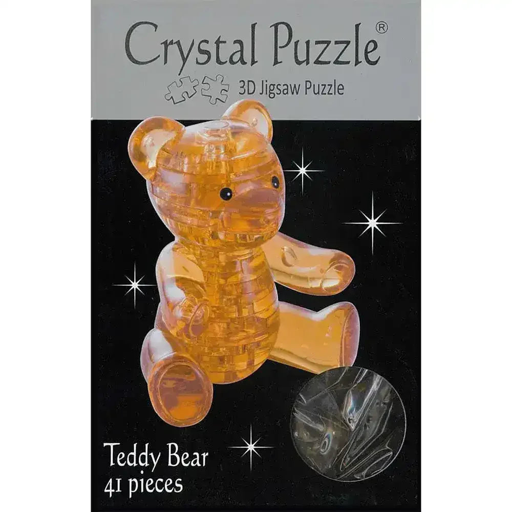 3D Brown Teddy | Crystal Puzzle - Toybox Tales
