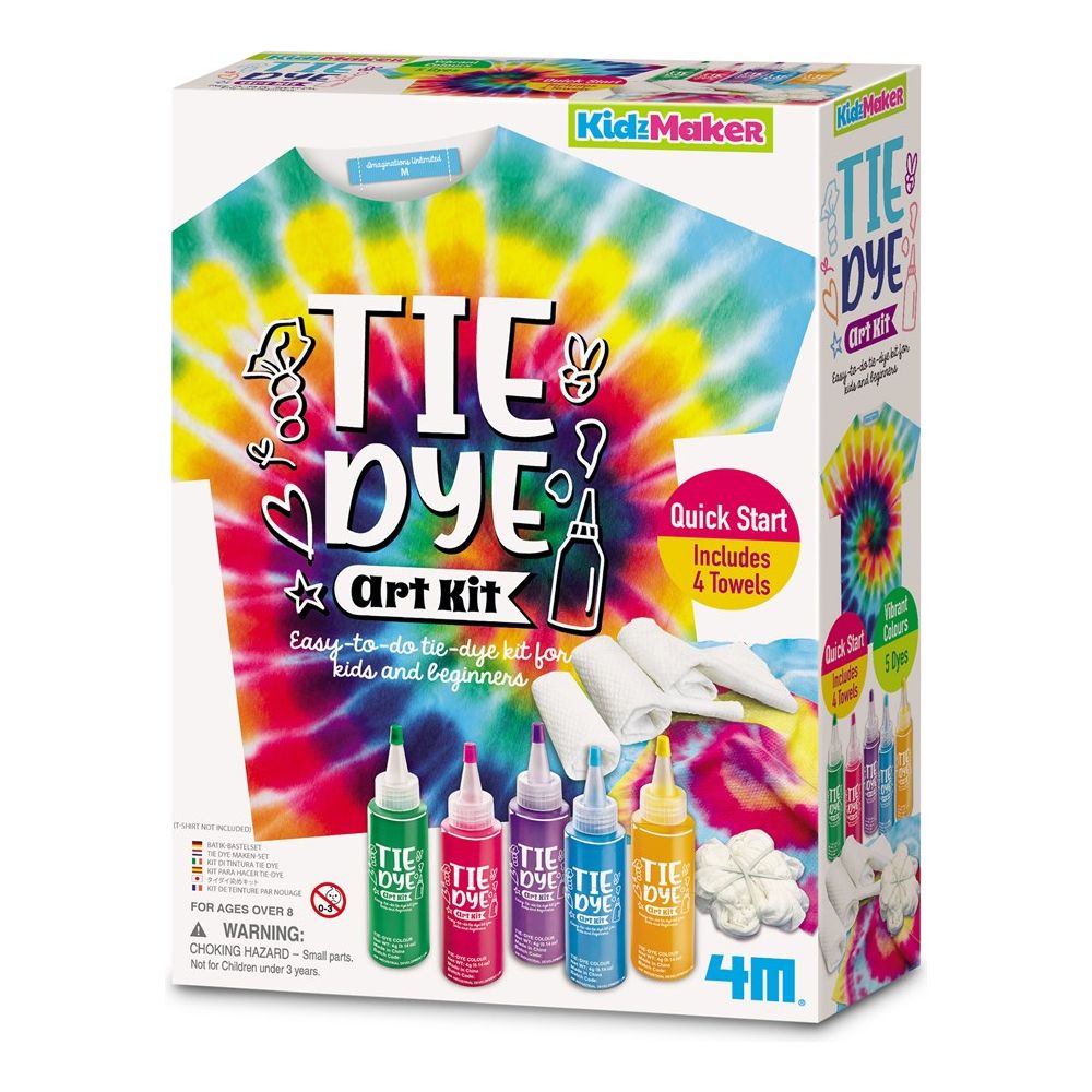 4M Kidzmaker Tie Dye Art Kit - Toybox Tales