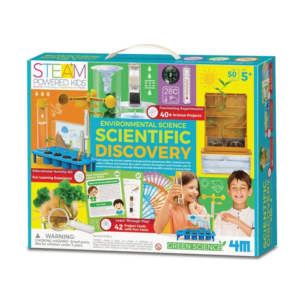 4M - SCIENTIFIC DISCOVERY KIT - ENVIRONMENTAL SCIENCE - Toybox Tales