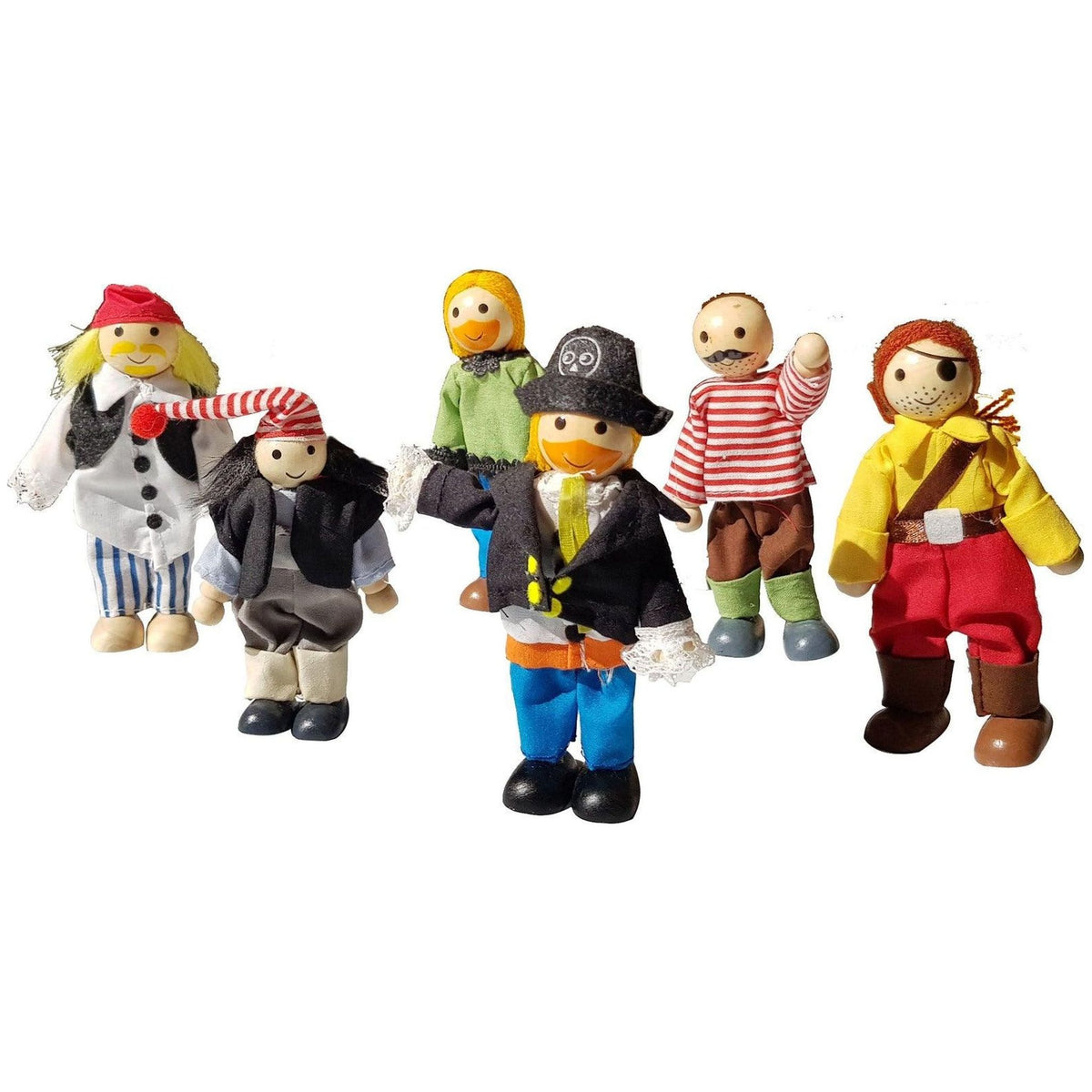 6 Piece Pirate Set - Toybox Tales