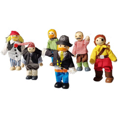 6 Piece Pirate Set - Toybox Tales