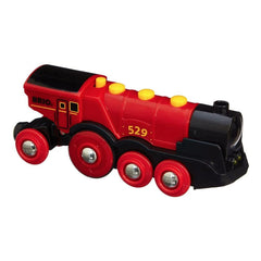 BRIO BO - Mighty Red Action Locomotive - Toybox Tales