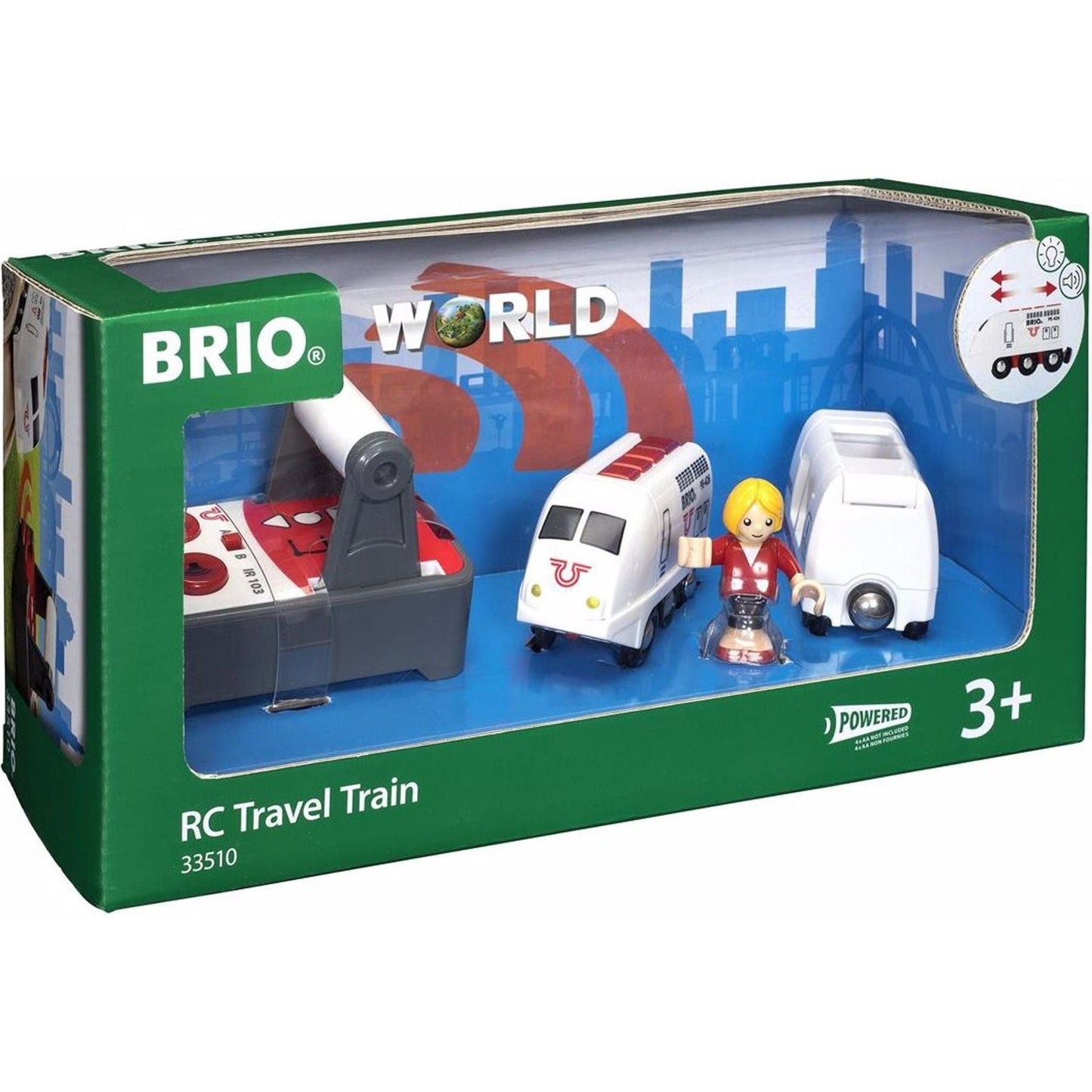 BRIO BO - RC Travel Train 4 pieces - Toybox Tales