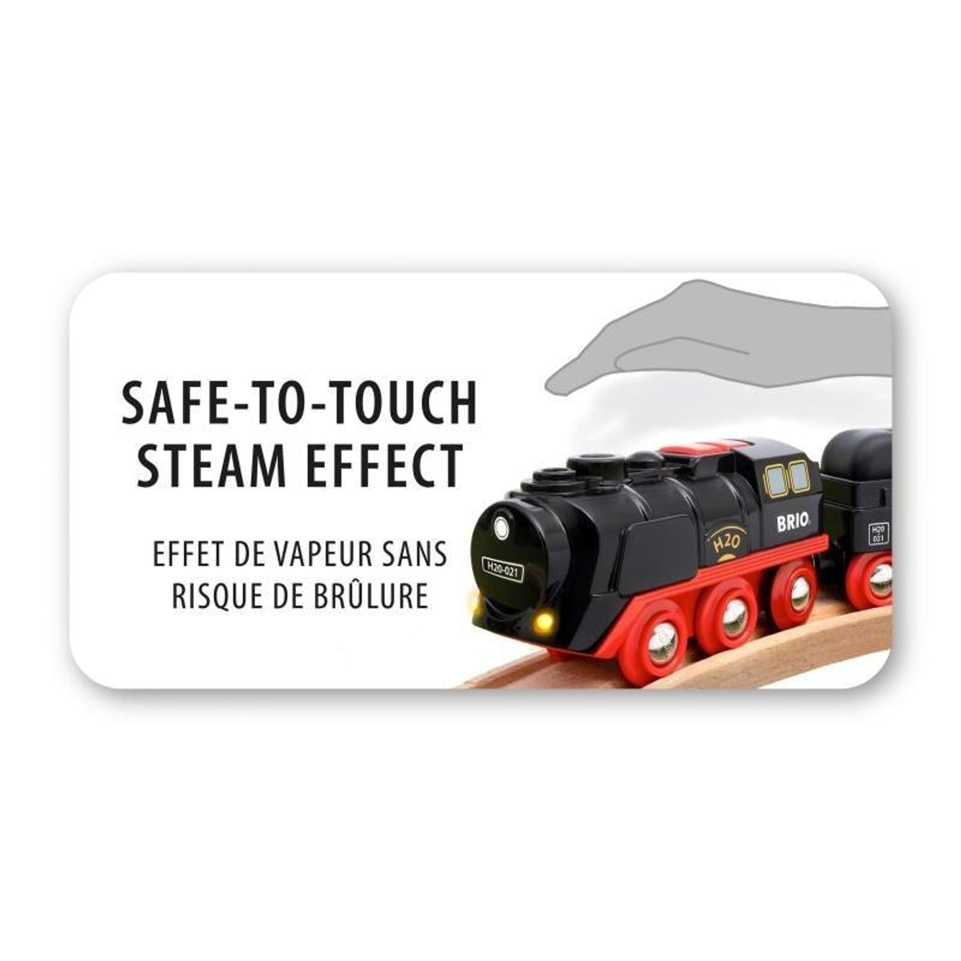 BRIO BO - Steaming Train 3 pieces - Toybox Tales