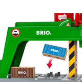 BRIO Crane - Container Crane 6 pieces - Toybox Tales