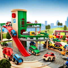 BRIO Destination - Parking Garage 7 pieces - Toybox Tales