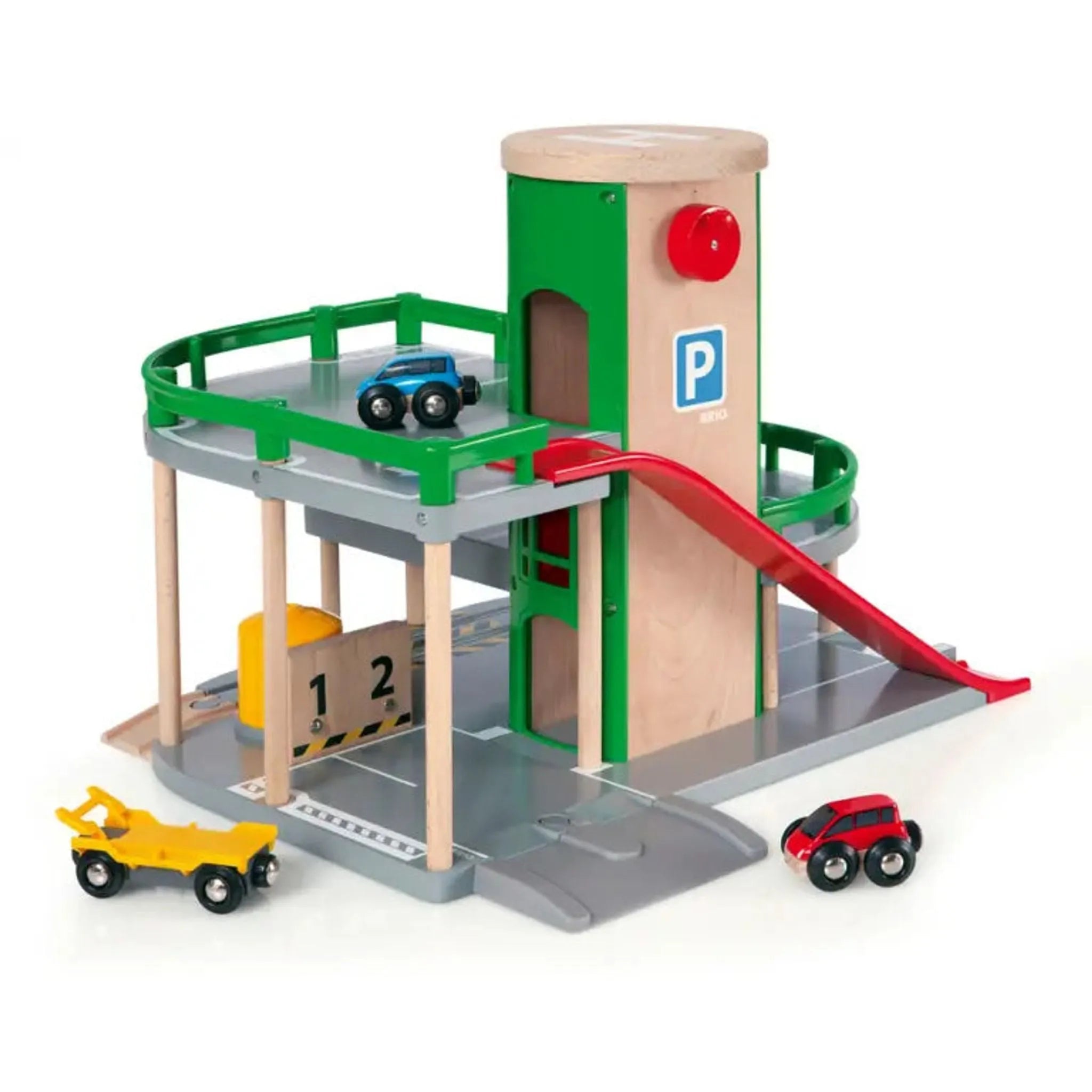 BRIO Destination - Parking Garage 7 pieces - Toybox Tales