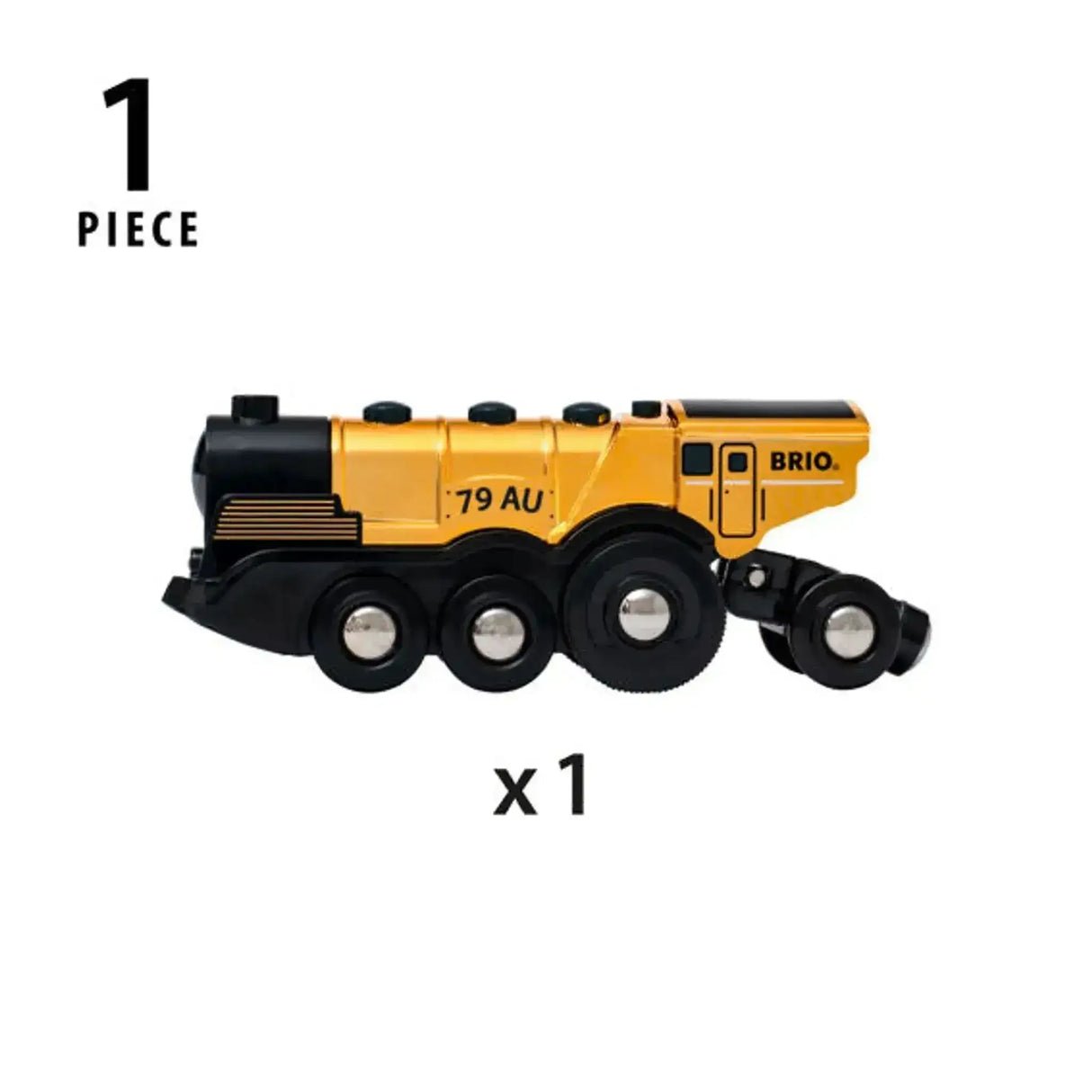 BRIO - Mighty Gold Action Locomotive - Toybox Tales