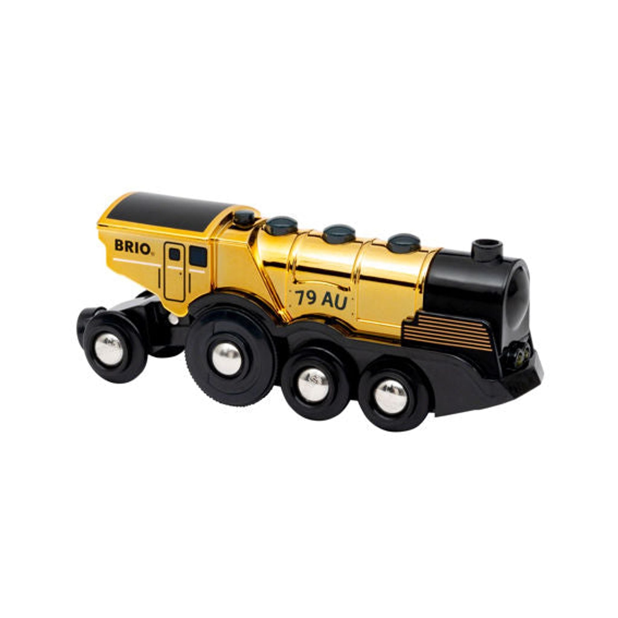 BRIO - Mighty Gold Action Locomotive - Toybox Tales
