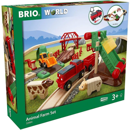 BRIO Set - Animal Farm Set 30 pieces - Toybox Tales