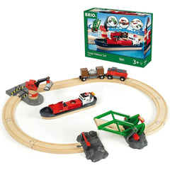 BRIO Set - Cargo Harbour Set 16 pieces - Toybox Tales