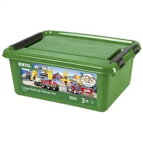 BRIO Set - Cargo Railway Deluxe Set 54 pieces - Toybox Tales