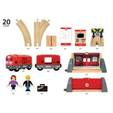 BRIO Set - Metro Railway Set 20 pieces - Toybox Tales