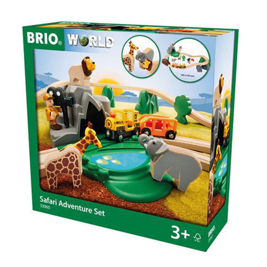 BRIO Set - Safari Adventure Set 26 pieces - Toybox Tales