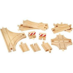 BRIO Tracks - Advanced Expansion Pack, 11 pieces - Toybox Tales