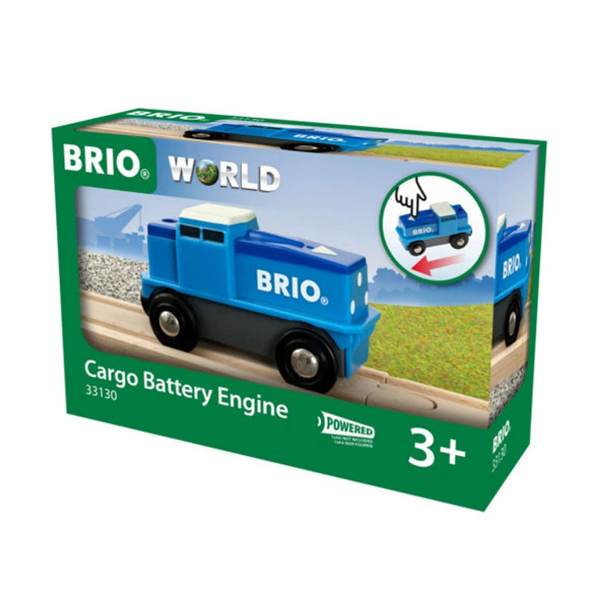 BRIO Train - Cargo Battery Engine - Toybox Tales