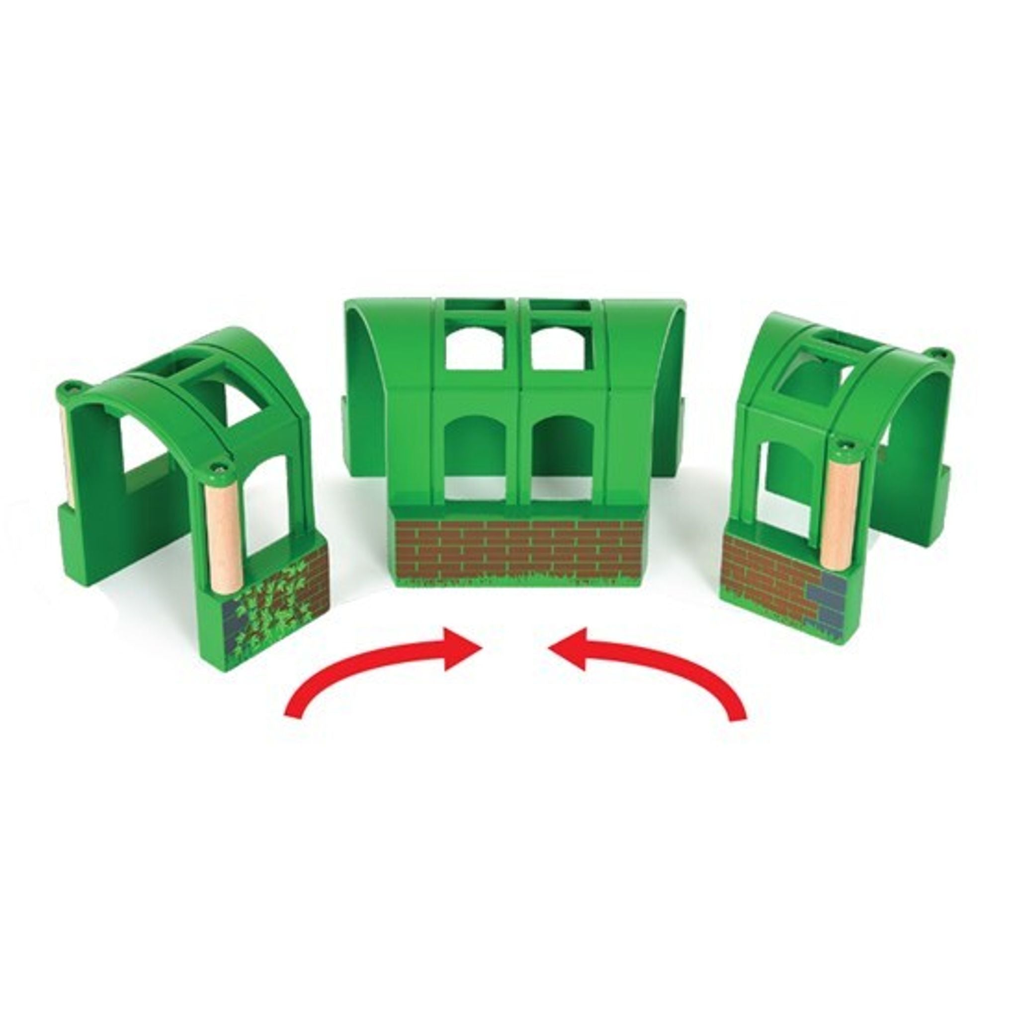 BRIO Tunnel - Flexible Tunnel 3 pieces - Toybox Tales