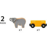 BRIO Vehicle - Elephant and Wagon 2 pieces - Brio - Toybox Tales