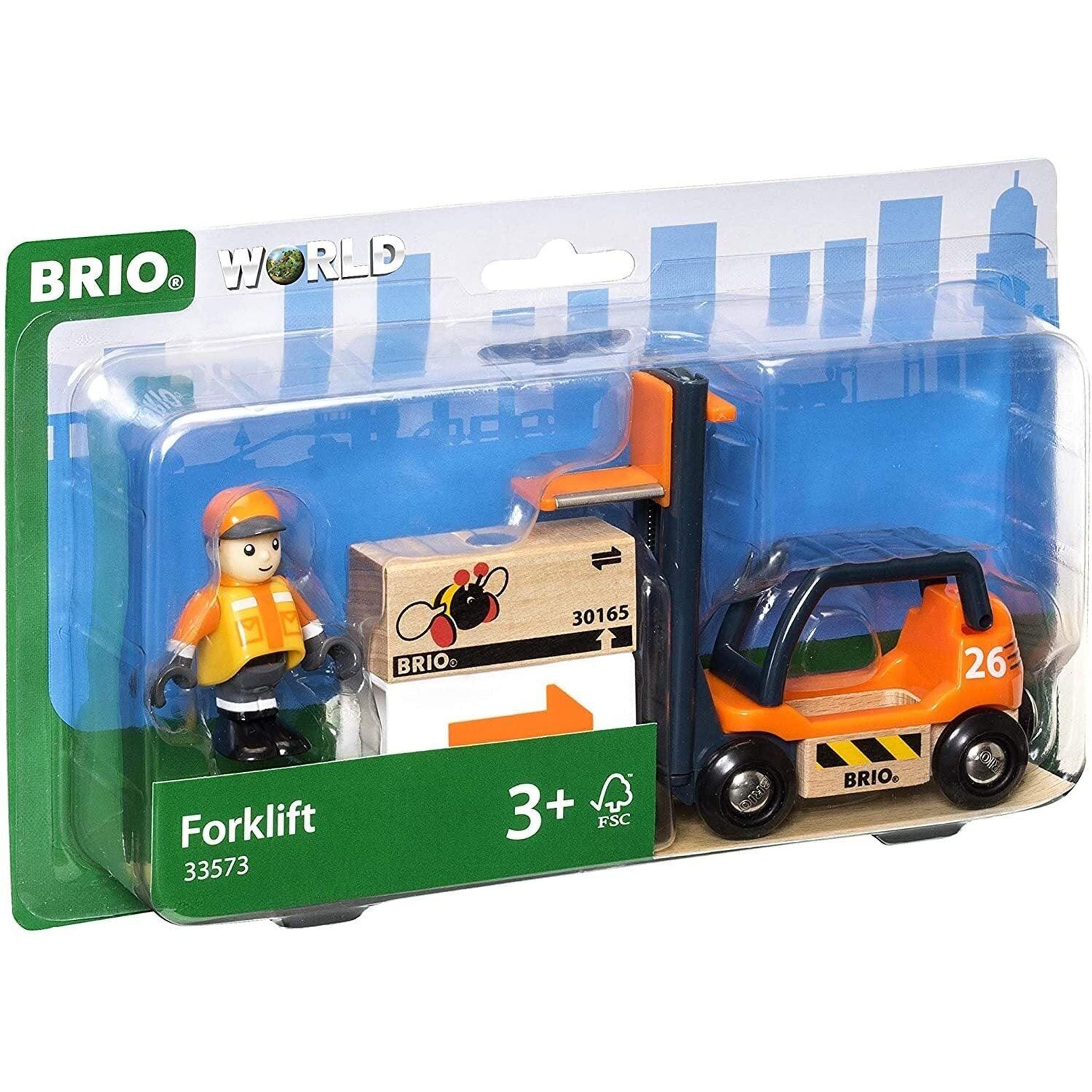 BRIO Vehicle - Forklift 4 pieces - Toybox Tales