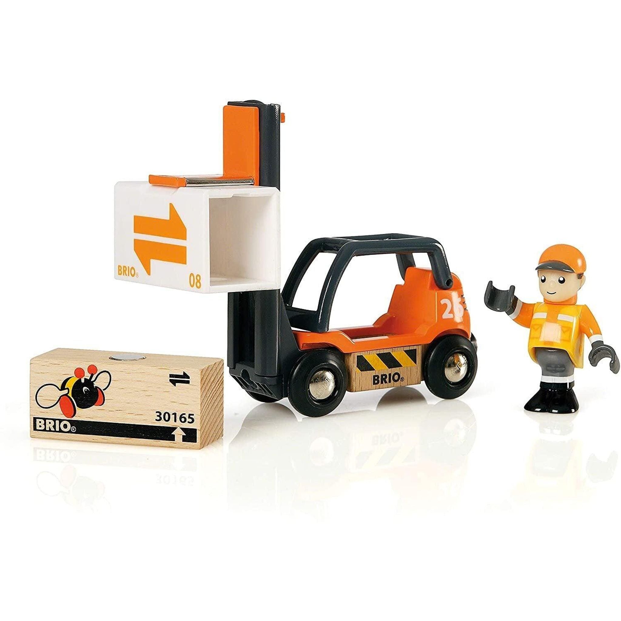BRIO Vehicle - Forklift 4 pieces - Toybox Tales