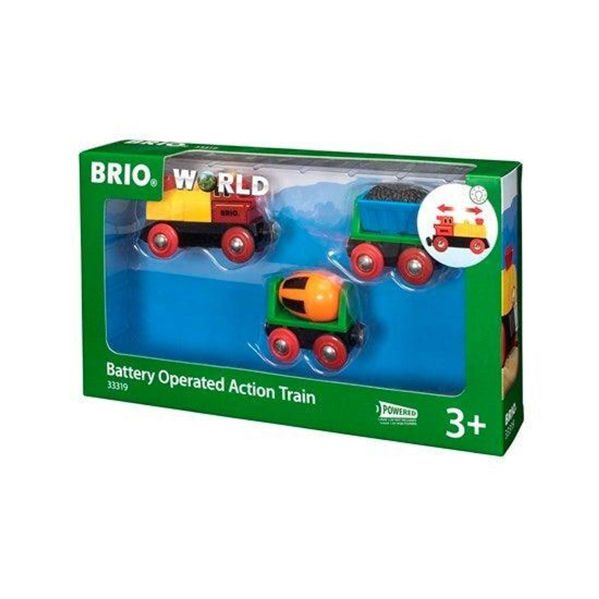 Battery Operated Action Train - Toybox Tales