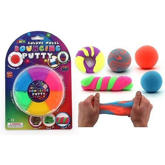 Bouncing Putty Colour Wheel - Toybox Tales