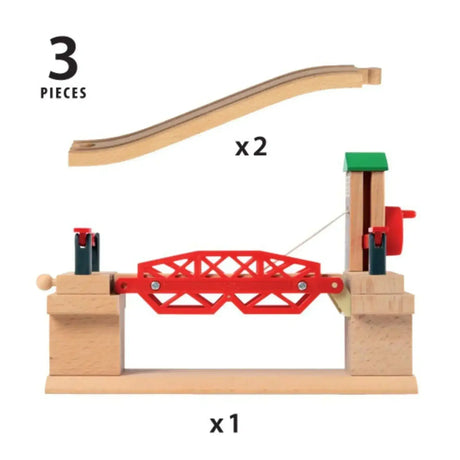 Bridge - Lifting Bridge 3 pieces - Toybox Tales