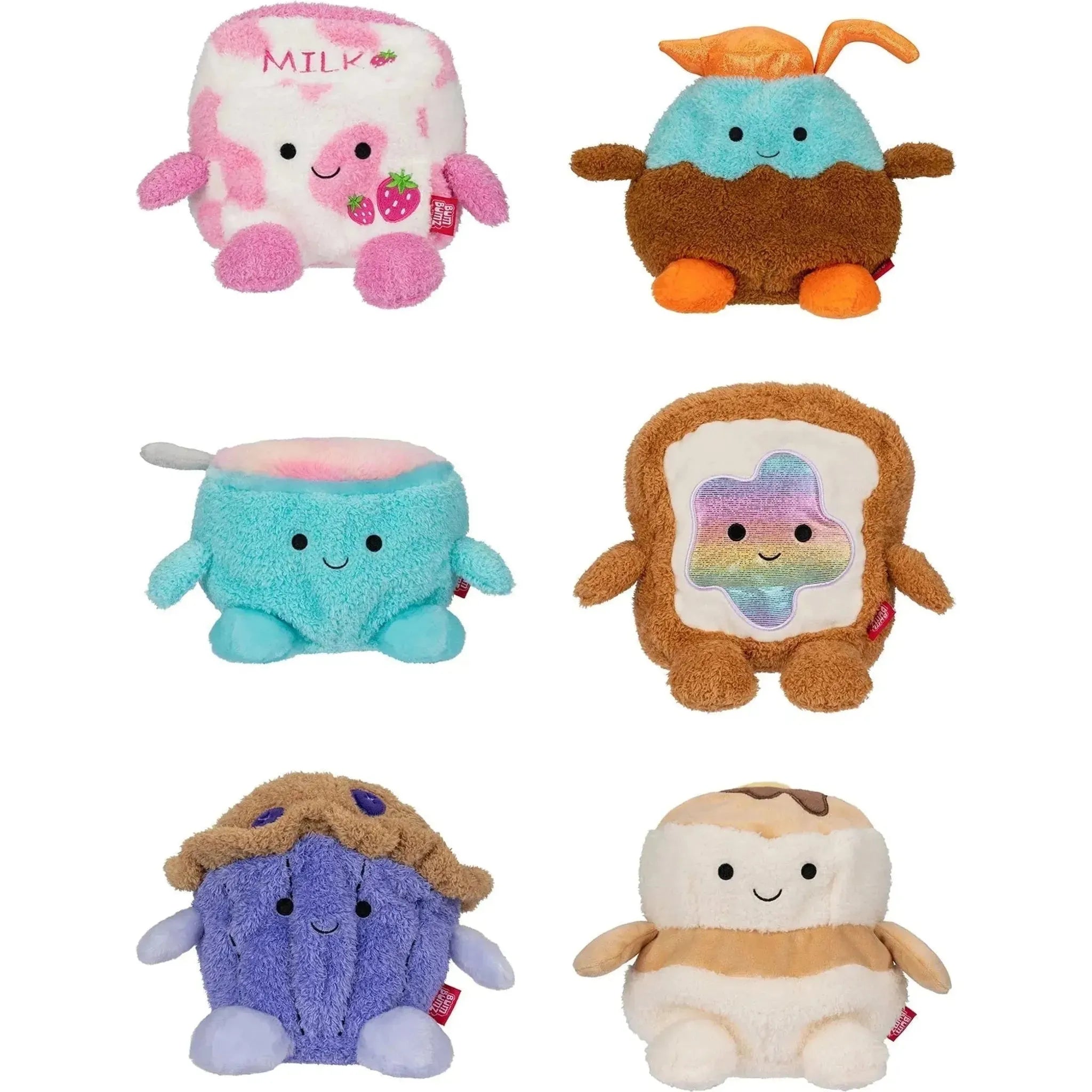 Bum Bumz - Breakfast Bumz 7.5 Inch Assortment - Toybox Tales