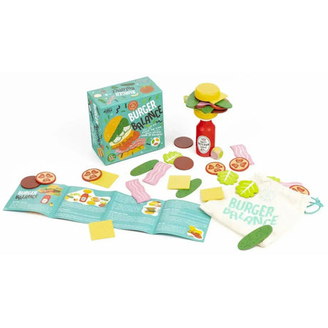Burger Balance Stack 'Em High - Toybox Tales