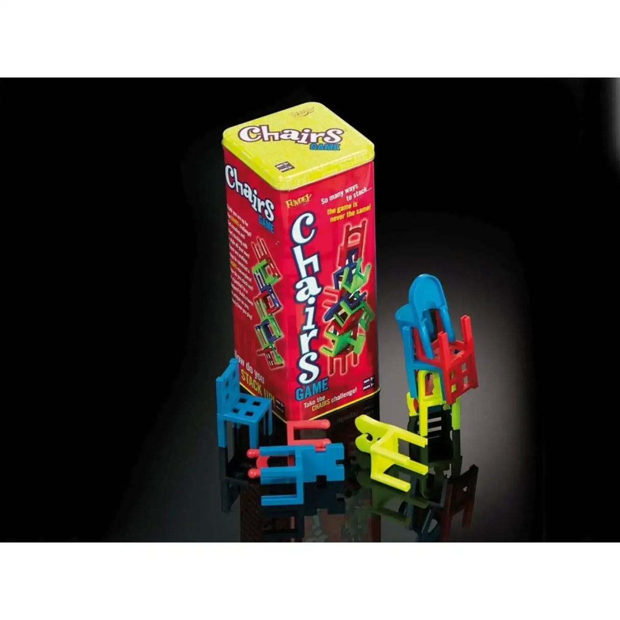 CHAIRS Stacking Game in Tin - Toybox Tales