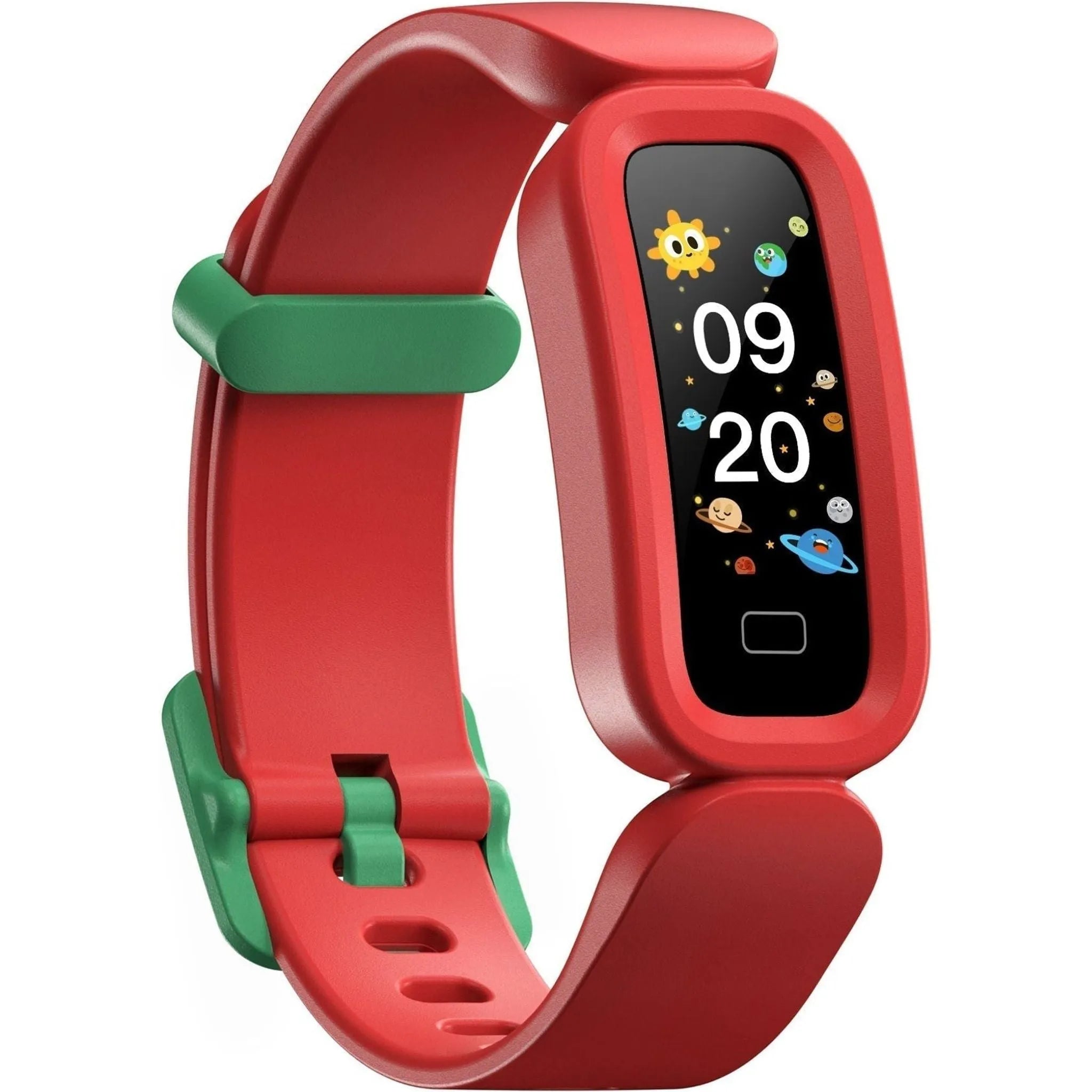 Cactus - Flash - Kids Fitness Activity Tracker - Red - Toybox Tales