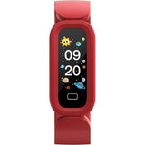 Cactus - Flash - Kids Fitness Activity Tracker - Red - Toybox Tales