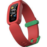 Cactus - Flash - Kids Fitness Activity Tracker - Red - Toybox Tales