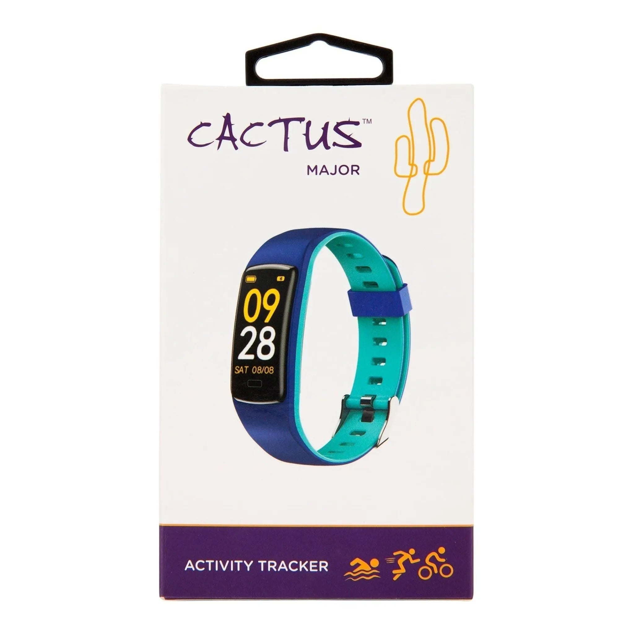 Cactus - Major - Kids and Teens Fitness Activity Tracker - Pink - Toybox Tales