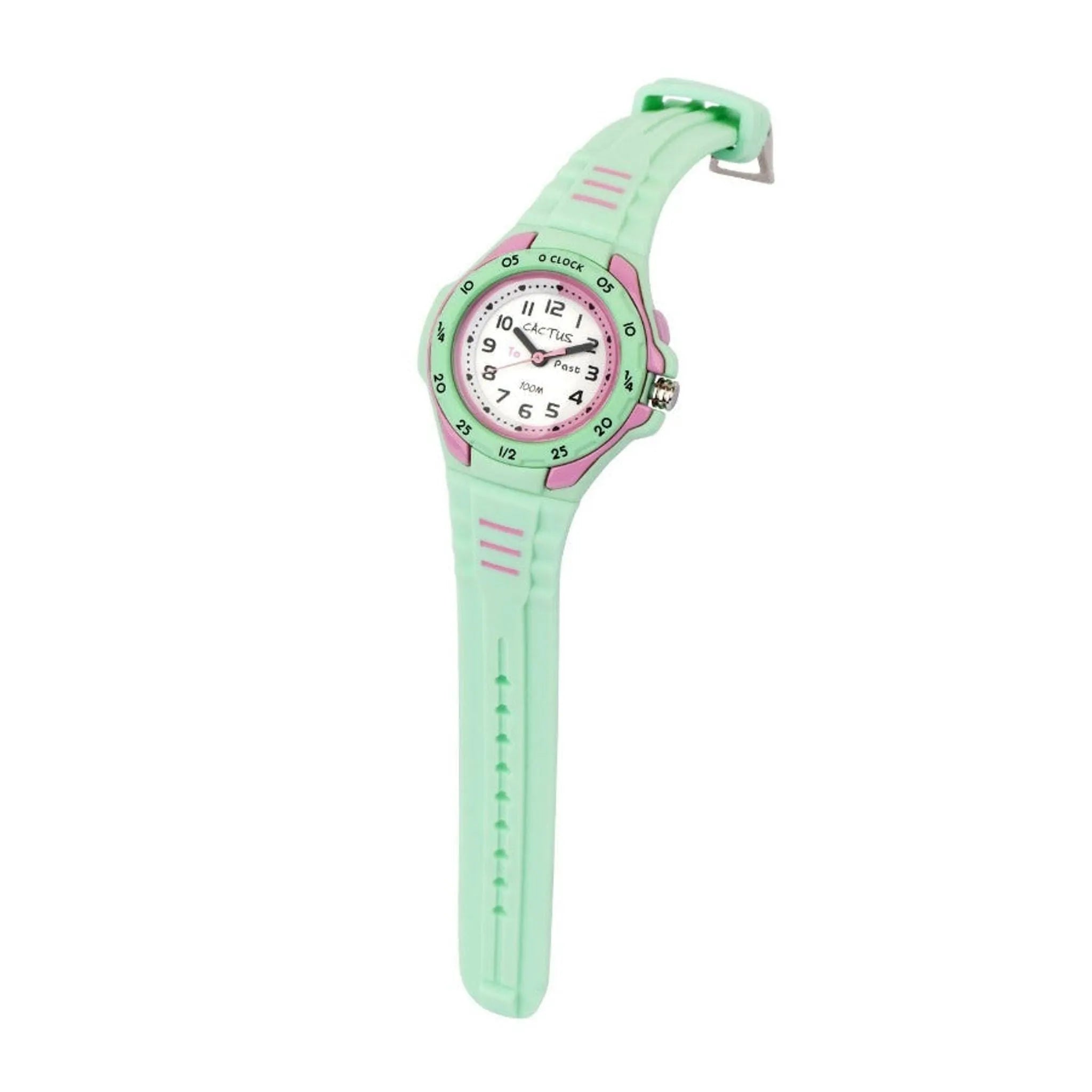 Cactus - Mentor - Time Teacher Watch - Green - Toybox Tales