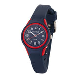 Cactus - Tropical - Kids Waterproof Watch - Blue / Red - Toybox Tales