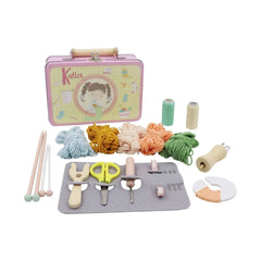 Calm & Breezy Knitting Craft Kit in Tin Case - Toybox Tales