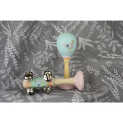 Calm & Breezy Sea Wooden Maraca & Bell Stick Set - Toybox Tales