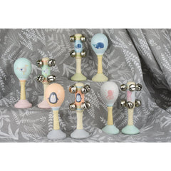 Calm & Breezy Sea Wooden Maraca & Bell Stick Set - Toybox Tales