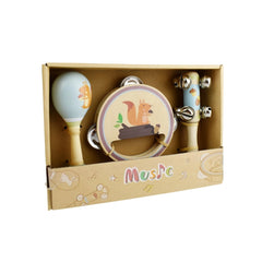 Calm & Breezy Woodland Wooden 3 Piece Musical Set - Toybox Tales