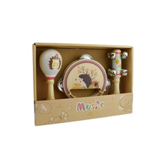 Calm & Breezy Woodland Wooden 3 Piece Musical Set - Toybox Tales