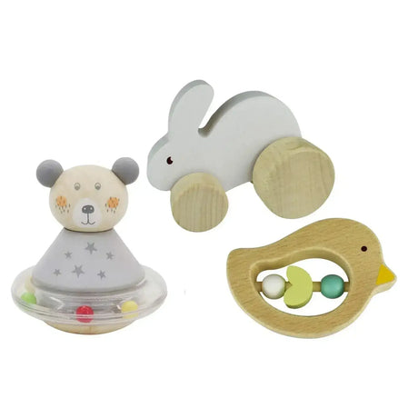 Calm and Breezy - Baby Gift Set 3 Piece - Toybox Tales