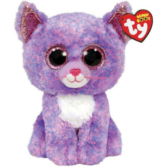 Cassidy the Lavender Cat (Regular Beanie Boo) - Toybox Tales