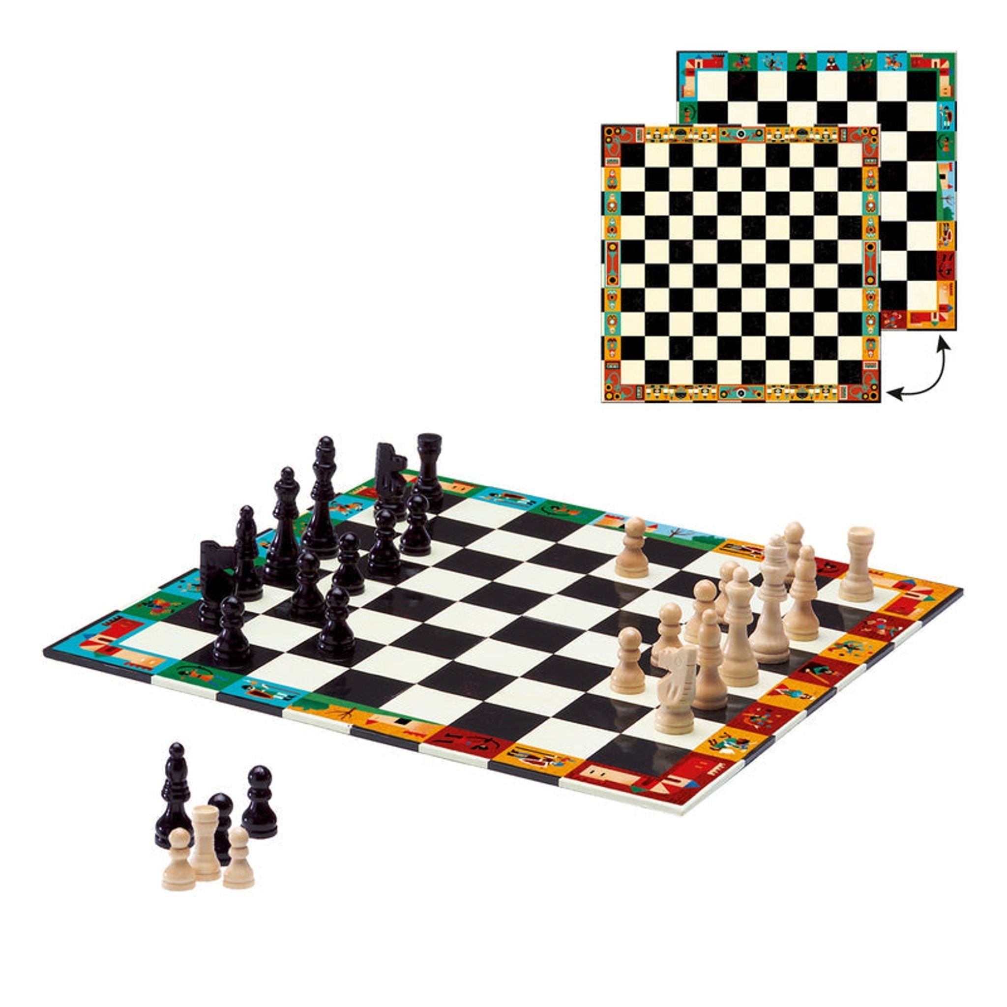 Chess and Checkers Game - Toybox Tales