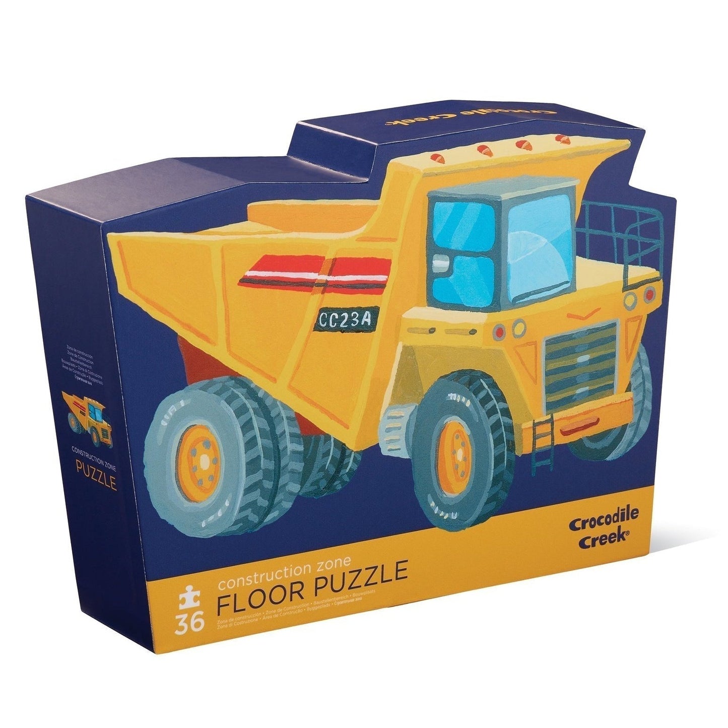 Classic Floor Puzzle 36 Piece - Construction Zone - Crocodile Creek - Toybox Tales