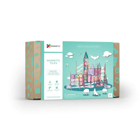 Connetix 106 Piece Pastel Ball Run - Toybox Tales
