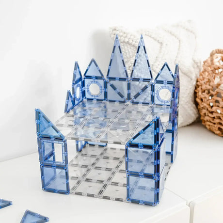 Connetix 2 Piece Base Plate Pack Clear - Toybox Tales